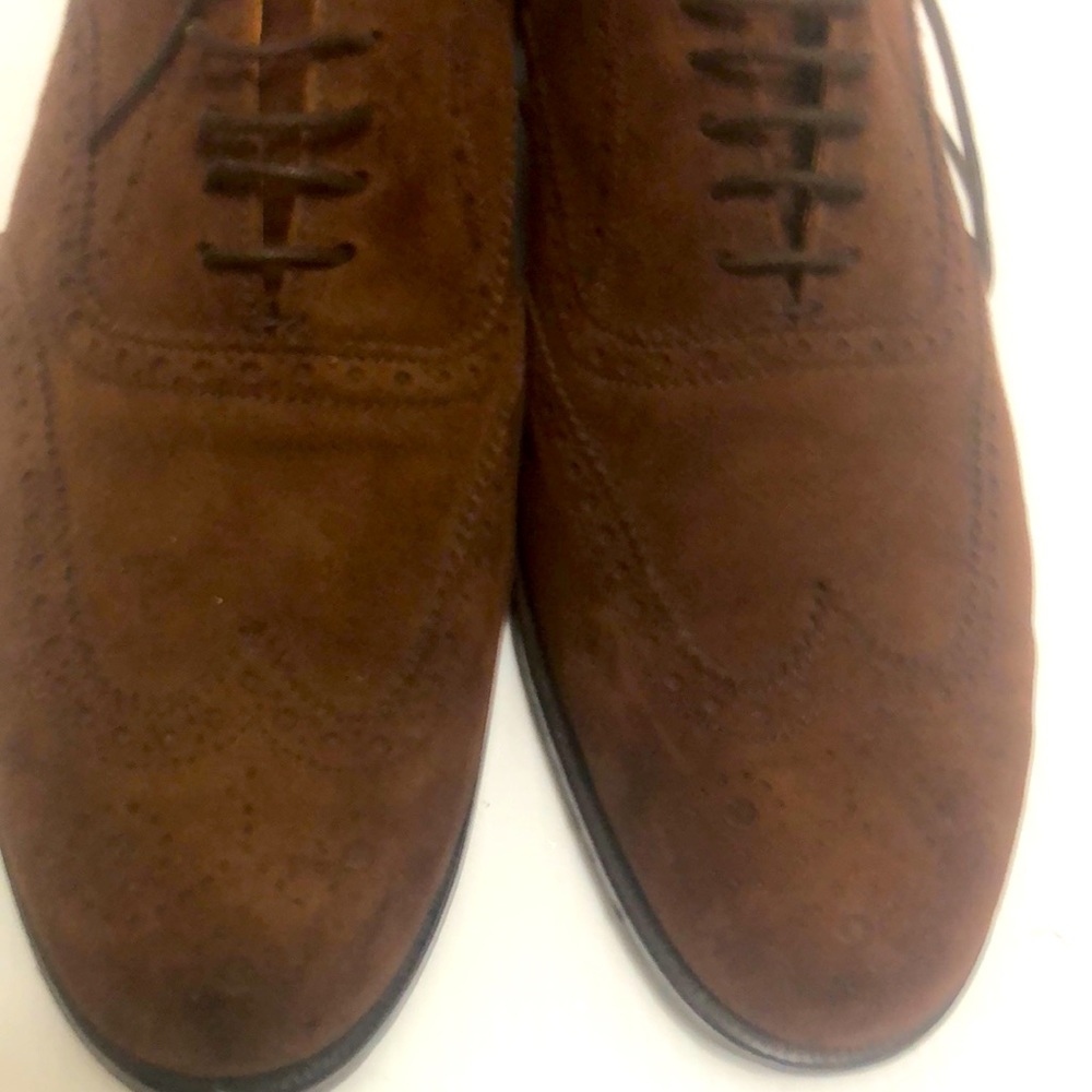 Britches suede Oxford shoe